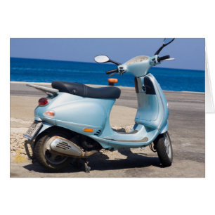 Scooter op de strand   Ephesus, Turkije