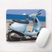 Scooter op de strand | Ephesus, Turkije Muismat (Met muis)