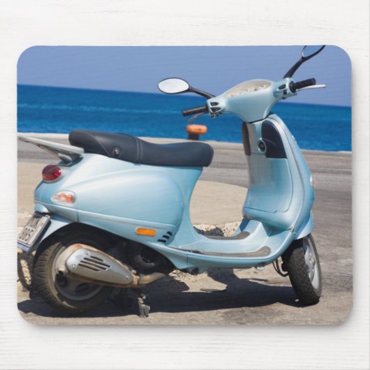 Scooter op de strand | Ephesus, Turkije Muismat (Voorkant)