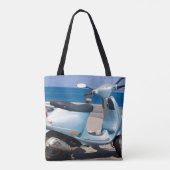 Scooter op de strand | Ephesus, Turkije Tote Bag (Achterkant)