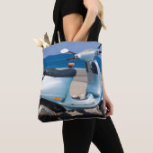 Scooter op de strand | Ephesus, Turkije Tote Bag (Dichtbij)