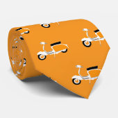 Scooter Oranje Stropdas (Opgerold)