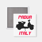 Scooter, Padua, Italië Magneet (Voorkant / Achterkant)