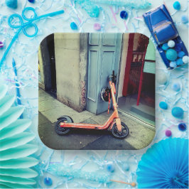 Scooter Papieren Bordje