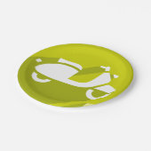 Scooter-pictogram Papieren Bordje (Gekanteld)