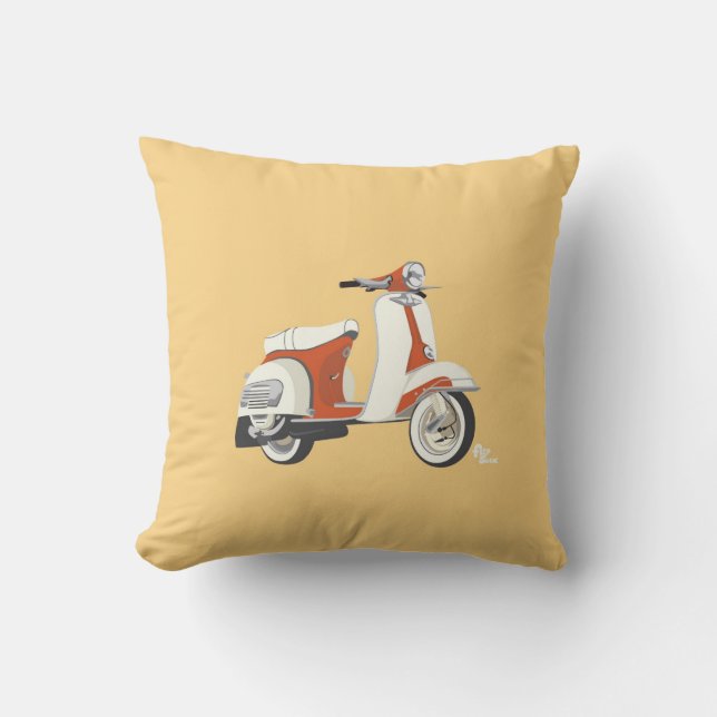 Scooter Pillow Kussen (Voorkant)