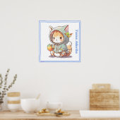 Scooter & Poot Poster (Keuken)