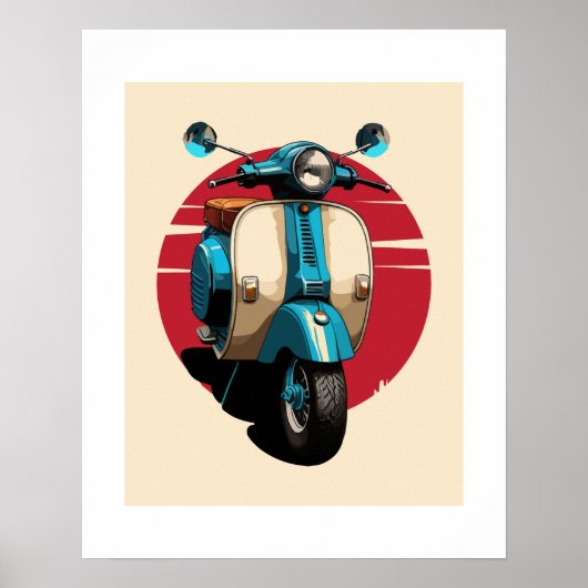 Scooter Poster (Voorkant)