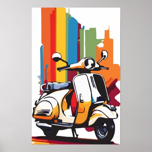 Scooter Poster (Voorkant)