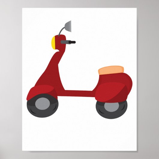 Scooter Poster (Voorkant)