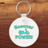 Scooter POWER! Sleutelhanger (Voorkant)