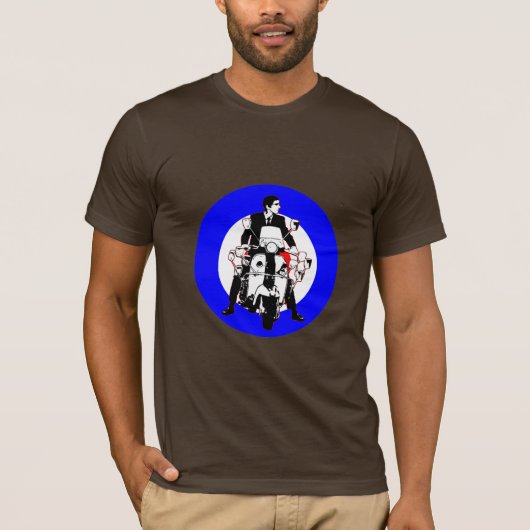 Scooter Rider op doel T-shirt (Voorkant)