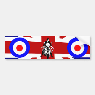 Scooter Rider op Target UJ Bumpersticker