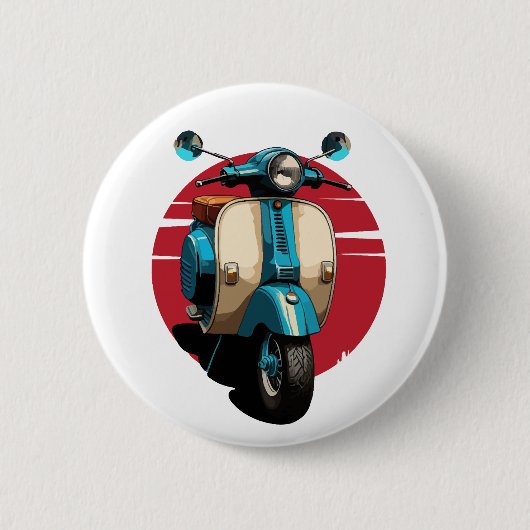 Scooter Ronde Button 5,7 Cm (Voorkant)