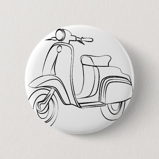 scooter ronde button 5,7 cm (Voorkant)