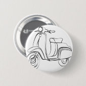  scooter ronde button 5,7 cm (Voorkant /achterkant)
