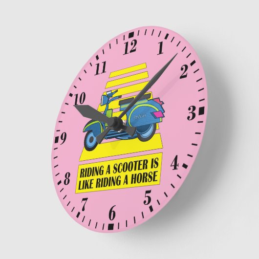 Scooter Ronde Klok (Hoek)