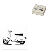 Scooter Rubberstempel (Gestempeld)