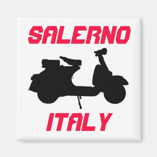 Scooter, Salerno, Italië Magneet (Voorkant)