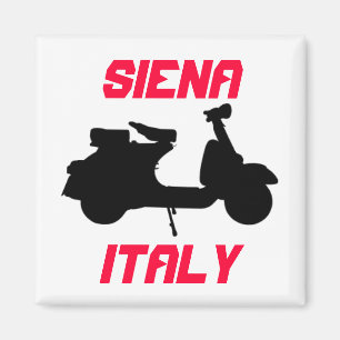 Scooter, Siena, Italië Magneet