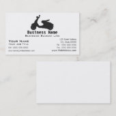 Scooter Silhouette Visitekaartje (Voorkant / Achterkant)