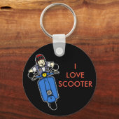 Scooter Sleutelhanger (Voorkant)