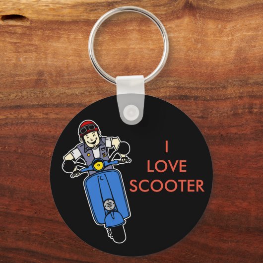 Scooter Sleutelhanger (Voorkant)