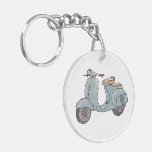 Scooter-sleutelhanger Sleutelhanger (Voorkant Links)