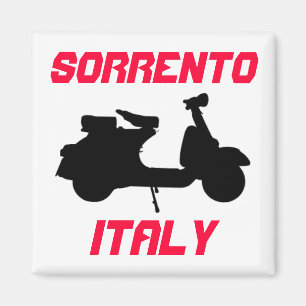 Scooter, Sorrento, Italië Magneet