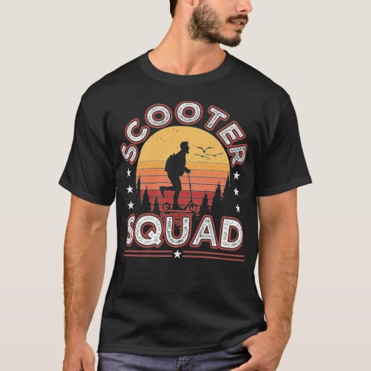 Scooter Squad Stunt Scooter Scooters beste vriend T-shirt (Voorkant)