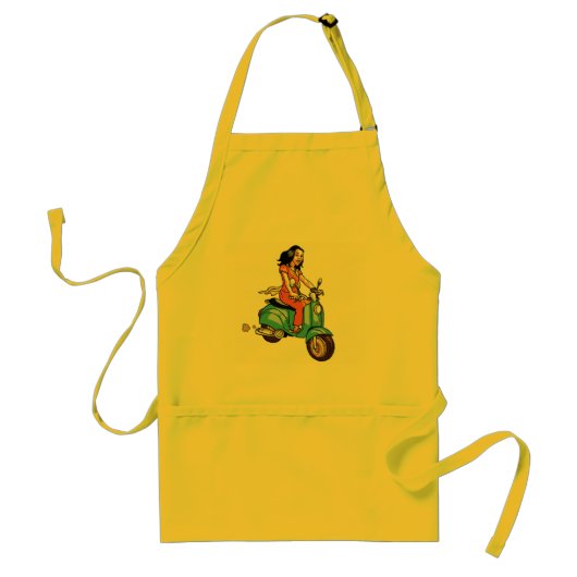 scooter standaard schort (Voorkant)