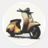 Scooter sticker (Voorkant)