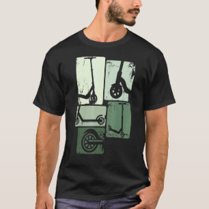 Scooter Stunt Retro Stijl scooter Boys Kind T-shirt