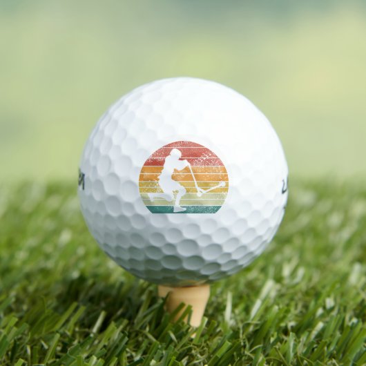 Scooter Sunset Retro E-Scooter Design Golfballen (Insitu Shirt)