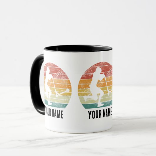 Scooter Sunset Retro E-Scooter Design Mok (Voorkant links)