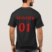 scooter t-shirt (Achterkant)