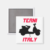 Scooter, Terni, Italië Magneet (Voorkant / Achterkant)