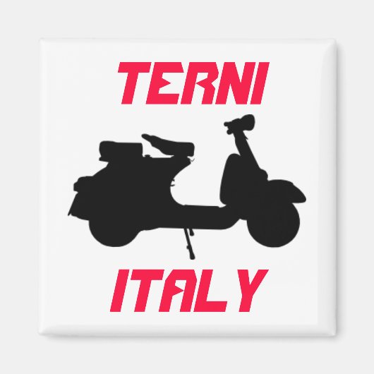 Scooter, Terni, Italië Magneet (Voorkant)