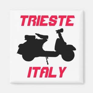 Scooter, Trieste, Italië Magneet