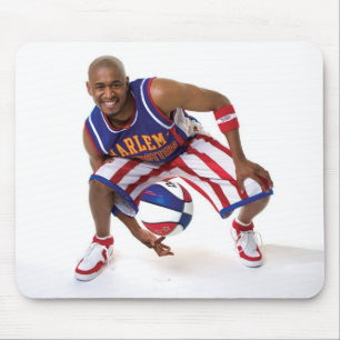 Scooter tussen de benen muismat