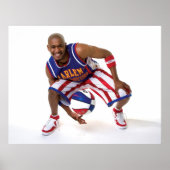 Scooter tussen de benen poster (Voorkant)