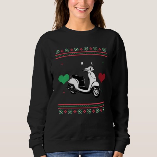 Scooter Ugly KerstSweater Xmas Trui (Voorkant)