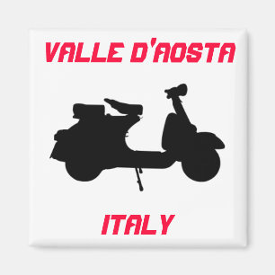 Scooter, Valle d'Aosta, Italië Magneet