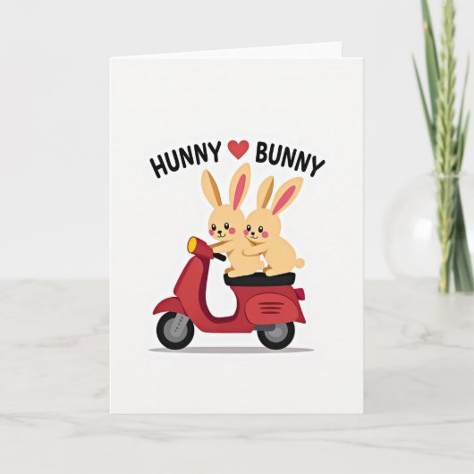 Scooter Vriendschapskaart Kaart (Voorkant)