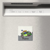 Scooter, zijspan, naam toevoegen magneet (Insitu (Vaatwasser))