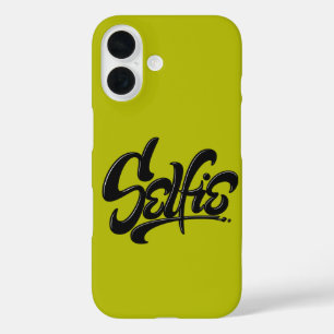 Scooterboard Graffiti Selfie Straatkunst Lettering iPhone 16 Hoesje