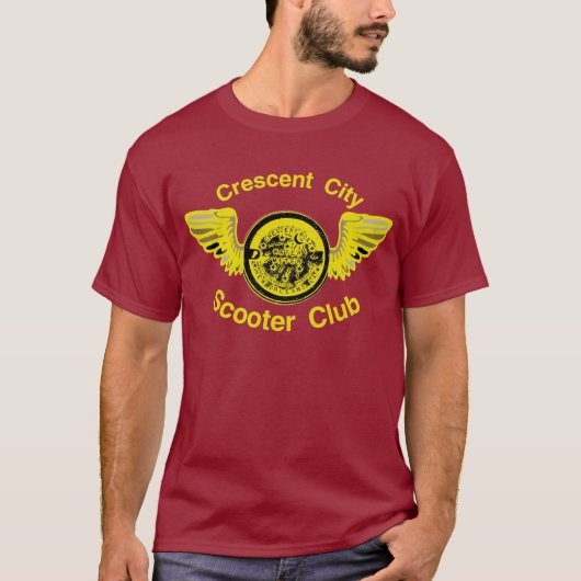 Scooterclub: Crescent City T-shirt (Voorkant)