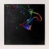 Scootering in de ruimte - Scooter Boy Legpuzzel (Verticaal)