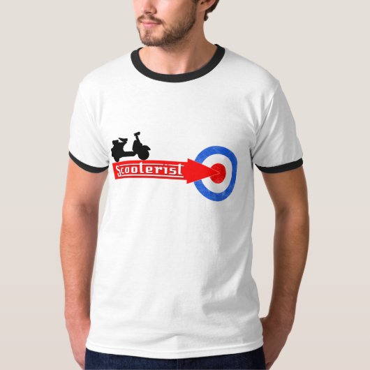 Scooterist T-shirt (Voorkant)