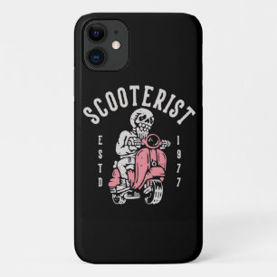 scooterist uw tagline hier Case-Mate iPhone case